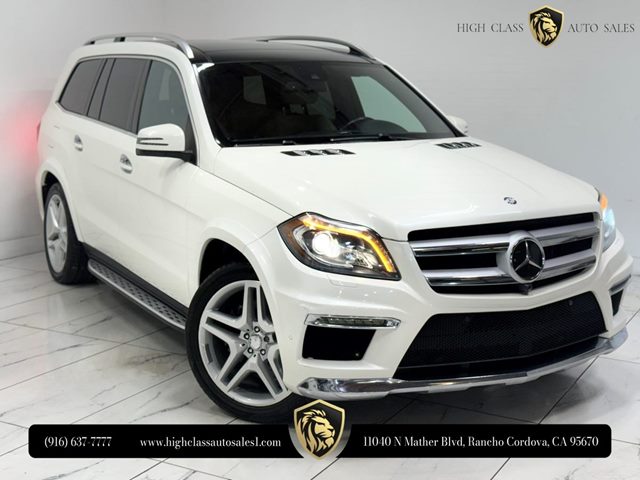 Diamond White Metallic 2016 Mercedes-Benz GL-Class GL 550 SUV / Crossover All-Wheel Drive Automatic