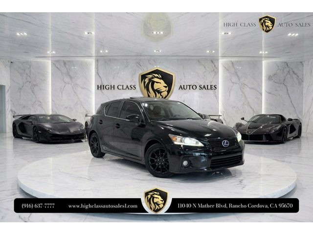 Black (Obsidian) 2015 Lexus CT Hybrid 200h FWD Wagon Front-Wheel Drive Automatic