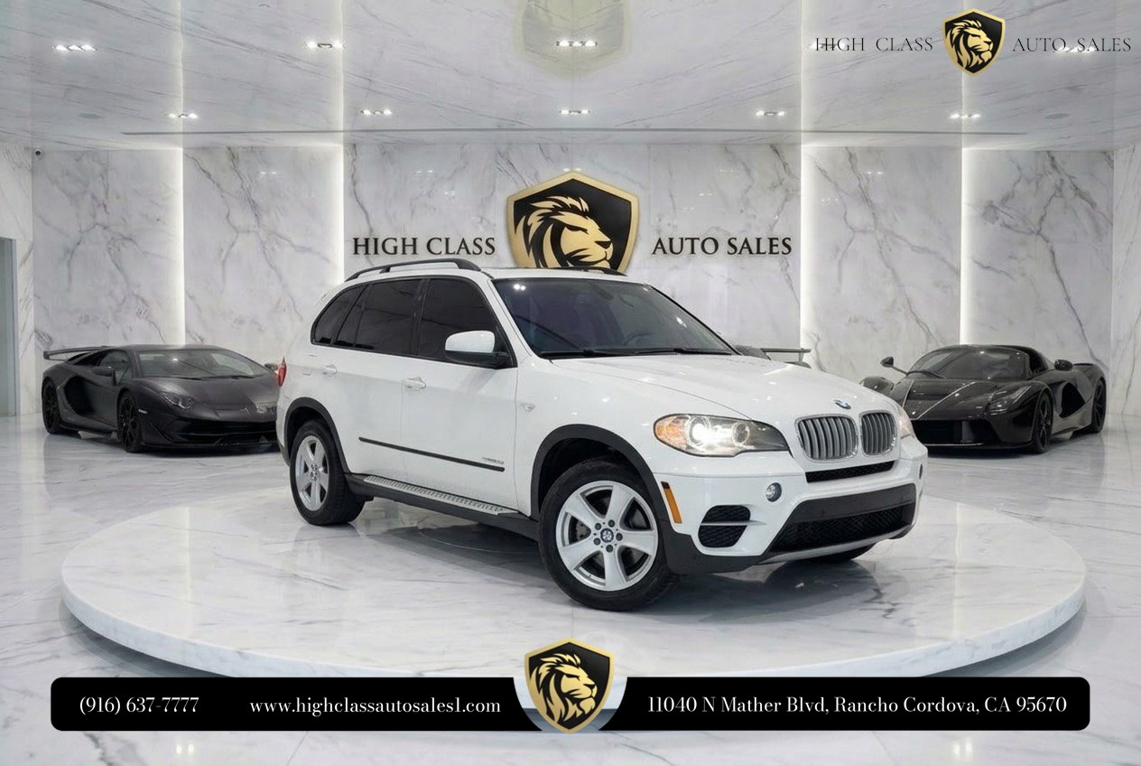 Alpine White 2012 BMW X5 xDrive35d AWD SUV / Crossover All-Wheel Drive Automatic