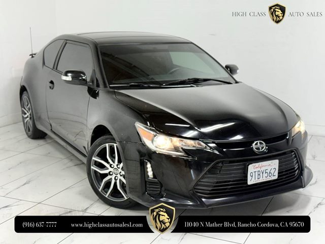 Black 2015 Scion tC Coupe Manual