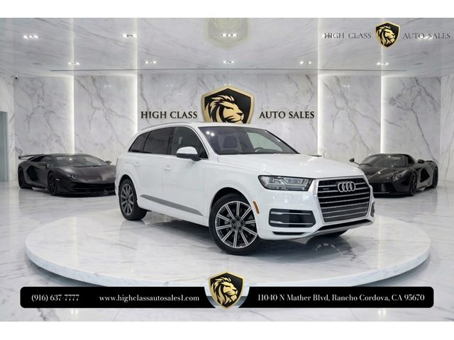 Carrara White 2017 Audi Q7 SUV / Crossover All-Wheel Drive Automatic