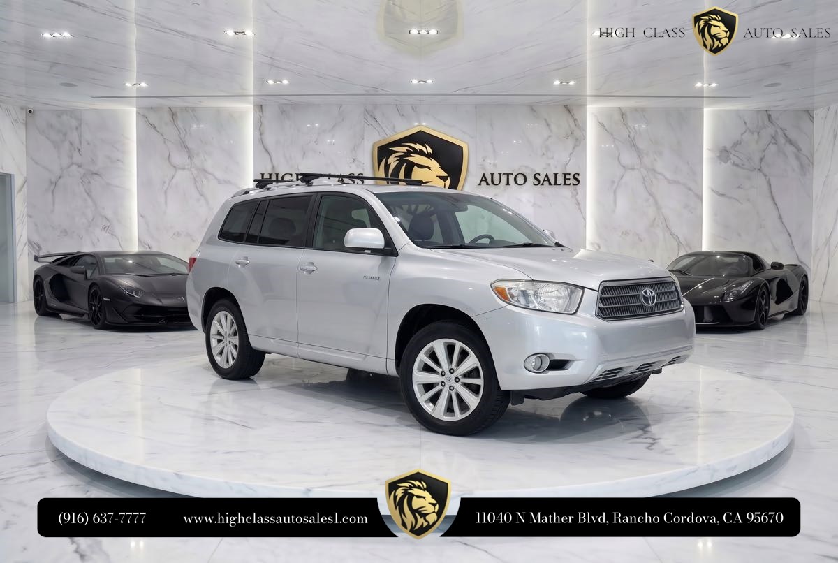 Classic Silver Metallic 2008 Toyota Highlander Hybrid SUV / Crossover All-Wheel Drive Automatic