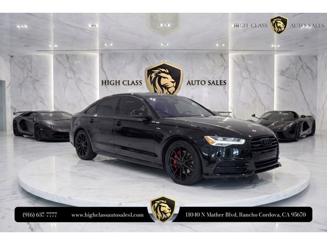 Mythos Black Metallic 2018 Audi A6 Sedan All-Wheel Drive Automatic