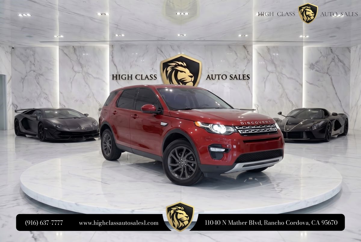 Firenze Red Metallic 2017 Land Rover Discovery Sport SUV / Crossover All-Wheel Drive Automatic