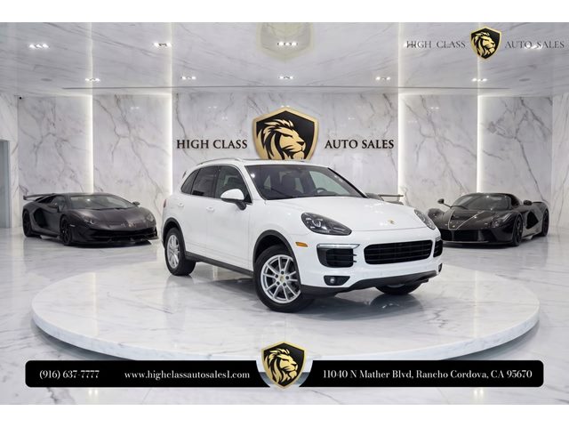 White 2016 Porsche Cayenne SUV / Crossover All-Wheel Drive Automatic