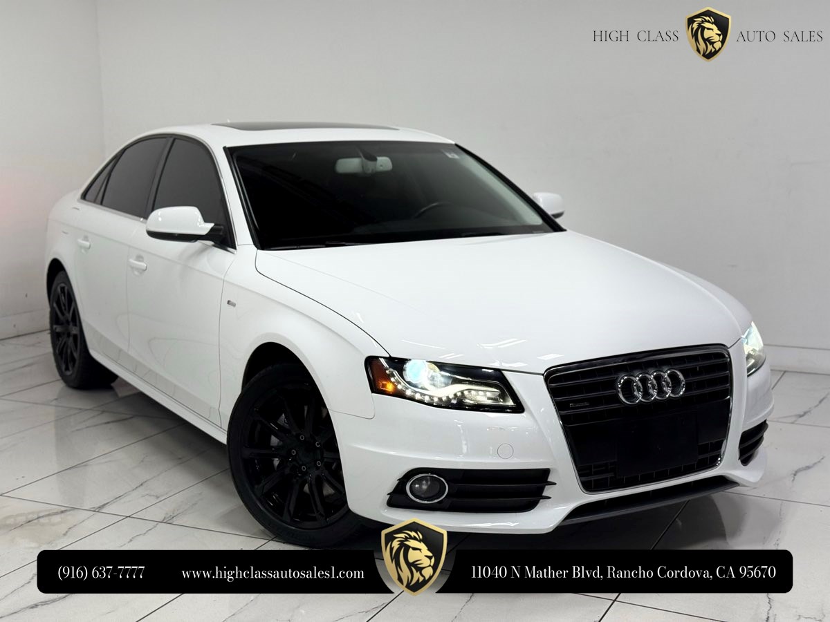 2012 Audi A4 2.0T Premium Plus