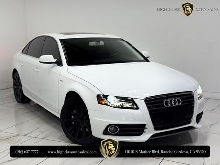 2012 Audi A4 2.0T Premium Plus