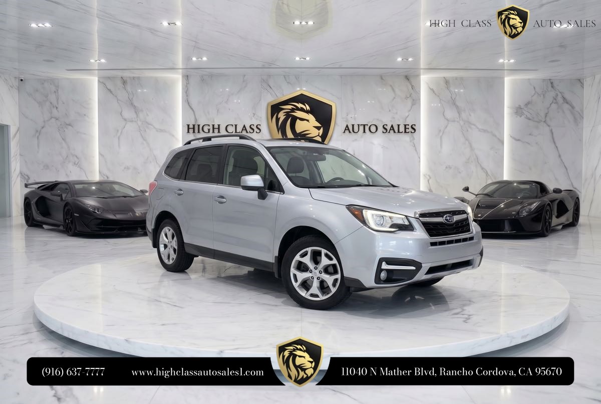 Ice Silver Metallic 2017 Subaru Forester SUV / Crossover All-Wheel Drive Automatic