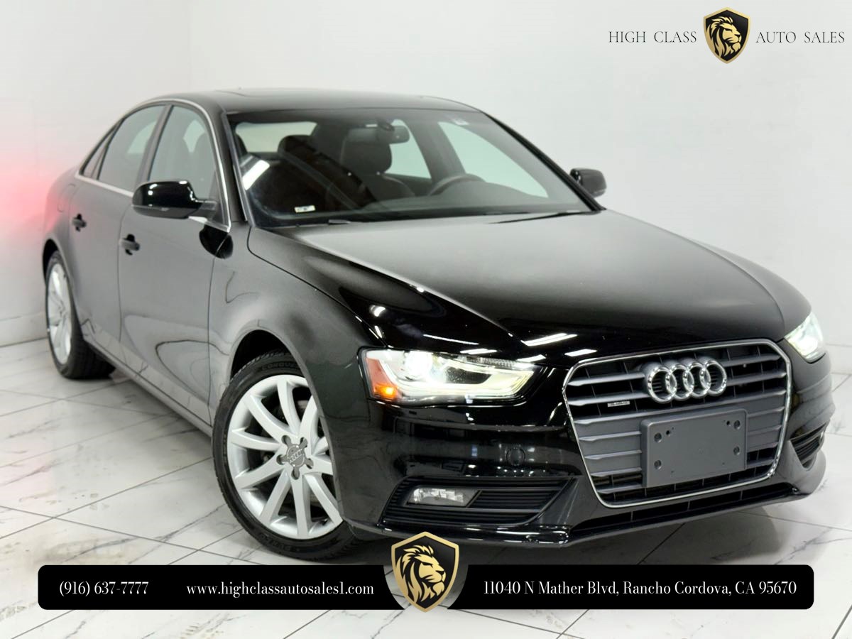 2013 Audi A4 Premium Plus