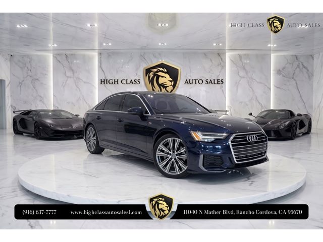 Firmament Blue Metallic 2019 Audi A6 Sedan All-Wheel Drive Automatic