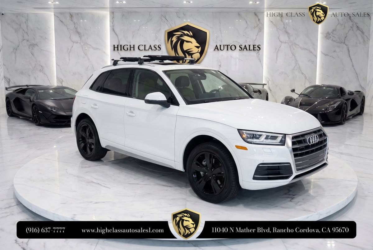 Ibis White 2018 Audi Q5 SUV / Crossover All-Wheel Drive Automatic