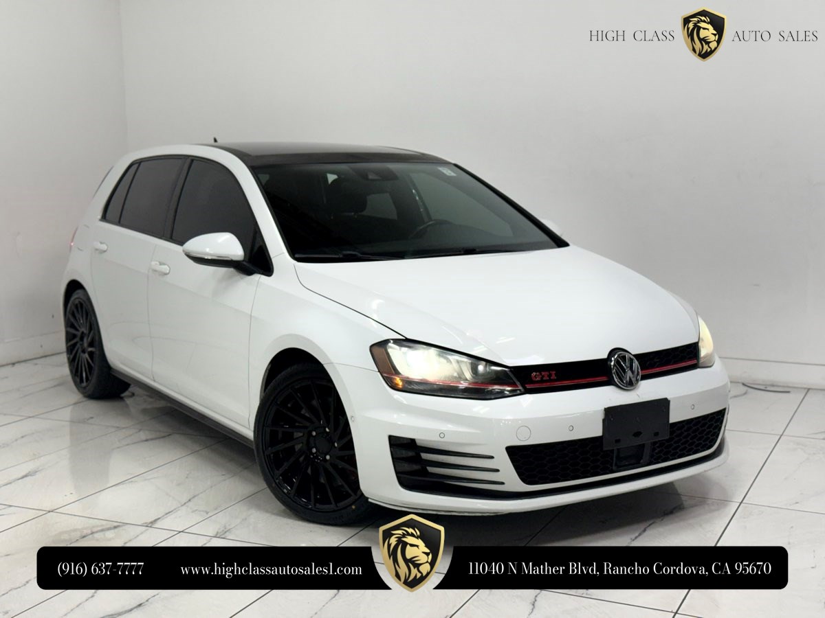 2016 Volkswagen Golf GTI S w/Performance Pkg