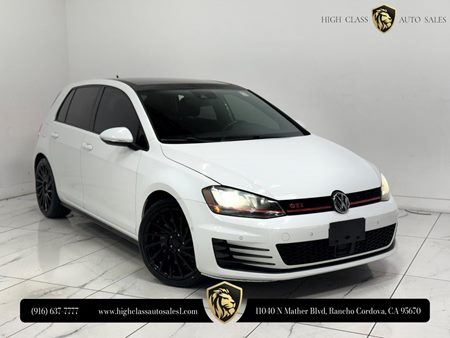 2016 Volkswagen Golf GTI S w/Performance Pkg
