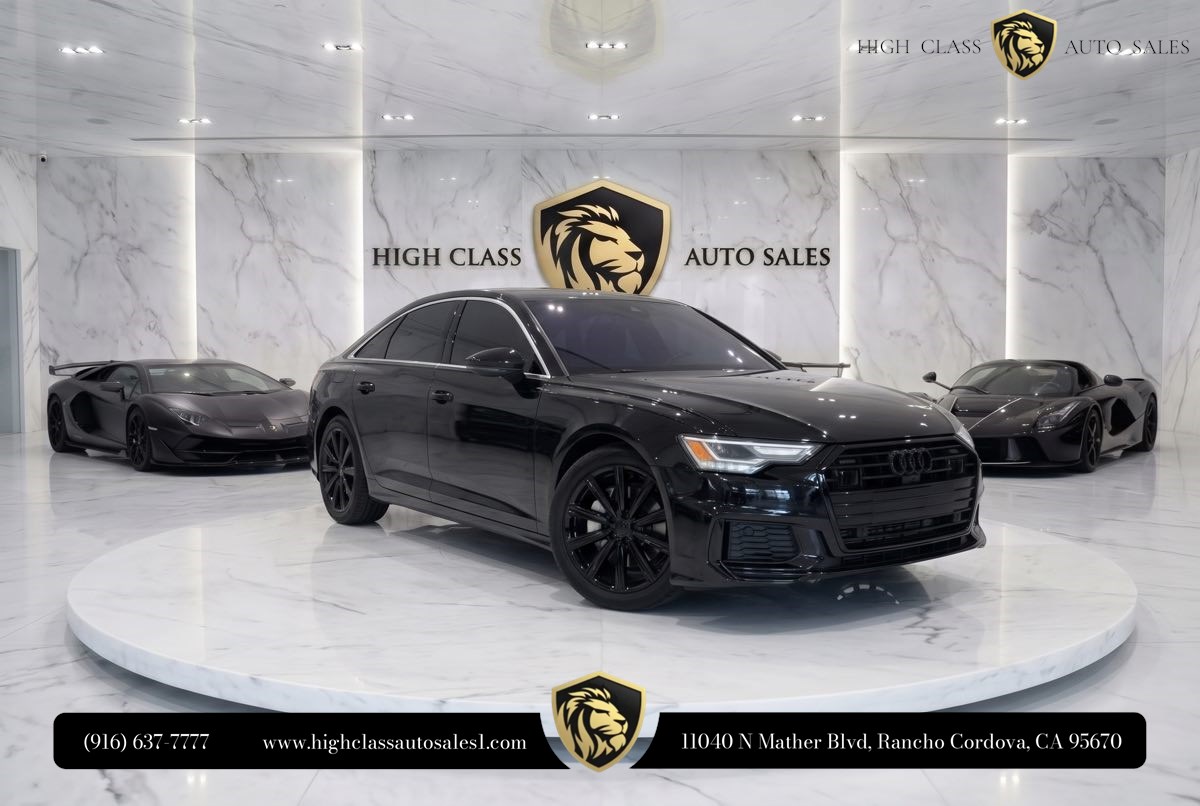 Brilliant Black 2019 Audi A6 Sedan All-Wheel Drive Automatic