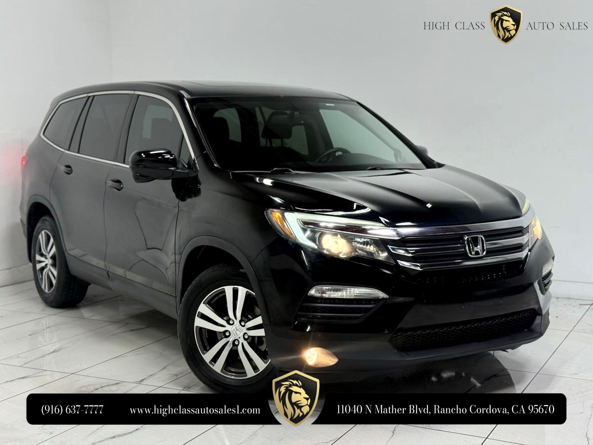 Crystal Black Pearl 2017 Honda Pilot SUV / Crossover Front-Wheel Drive Automatic