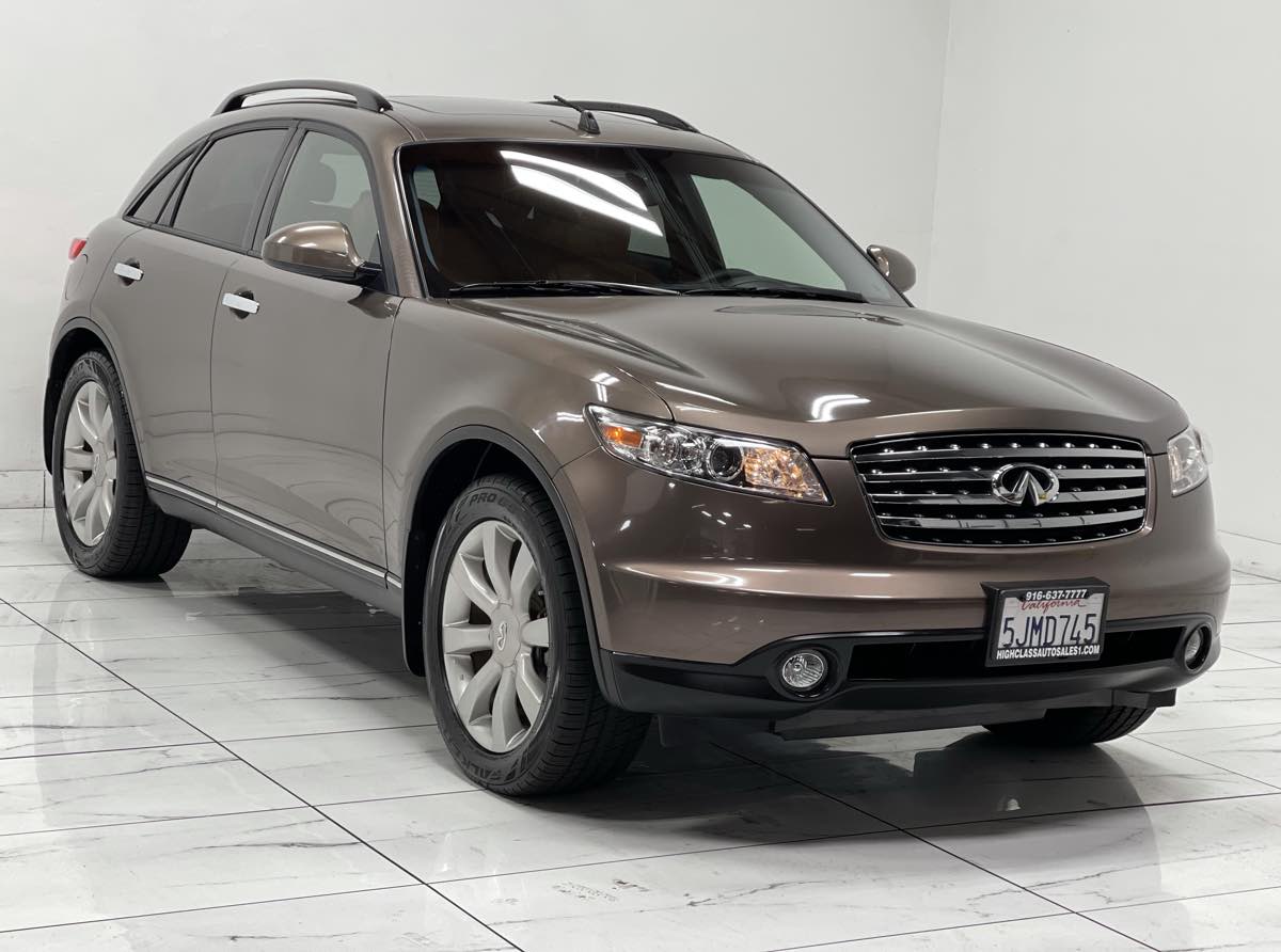 Sold 2003 INFINITI FX45 w/Options in Rancho Cordova