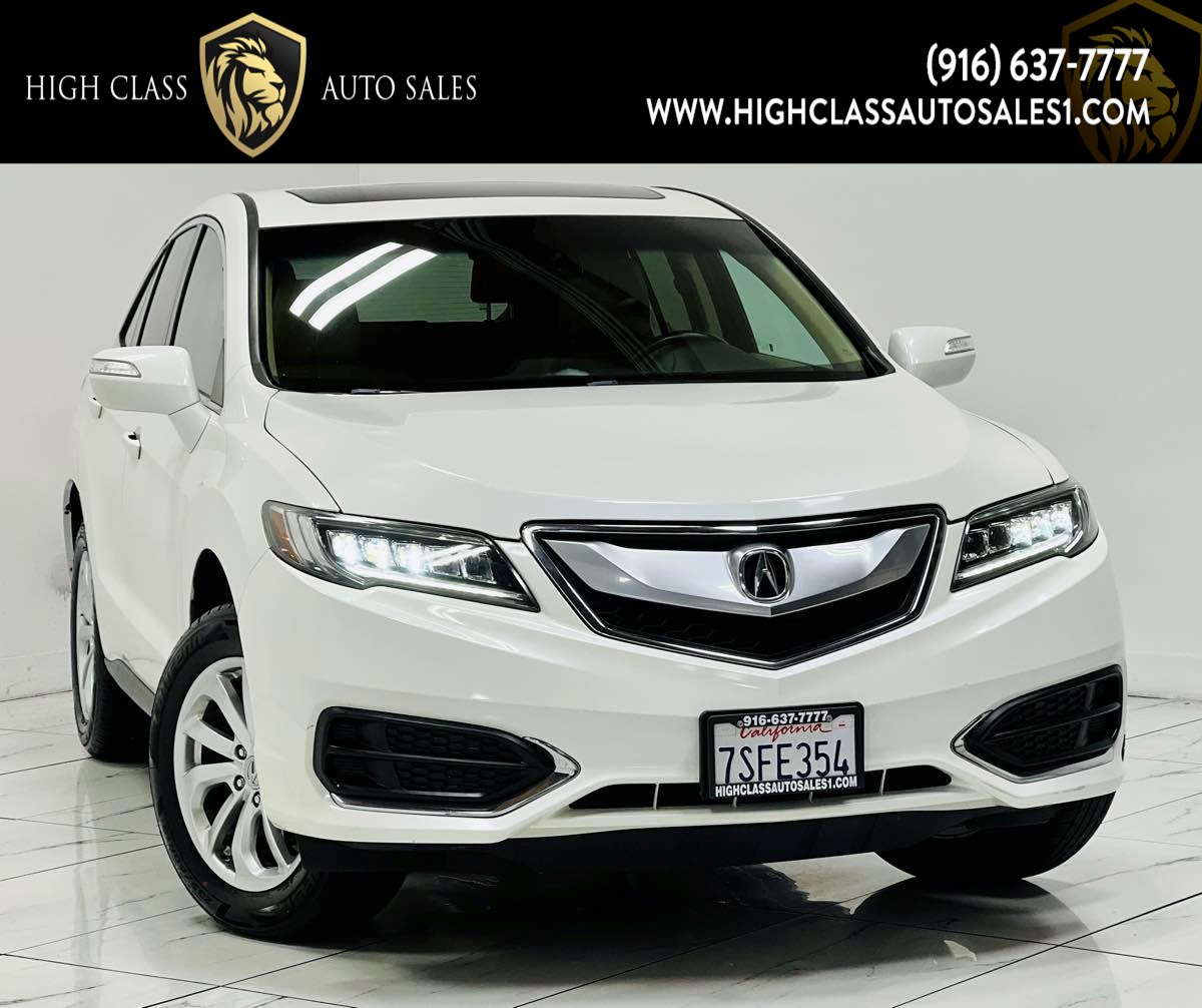 Sold 2016 Acura RDX AcuraWatch Plus Pkg in Rancho Cordova