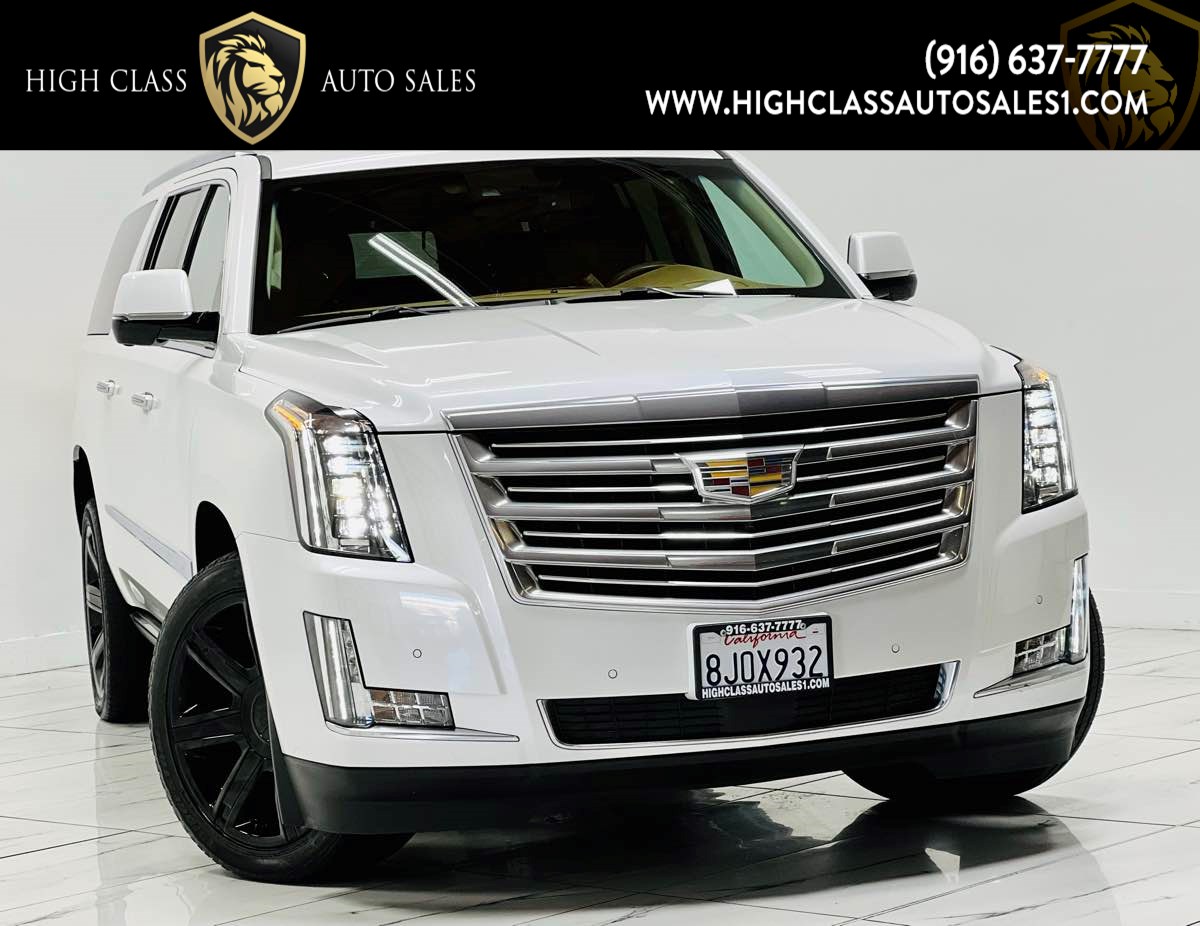 Sold 2016 Cadillac Escalade ESV Platinum in Rancho Cordova