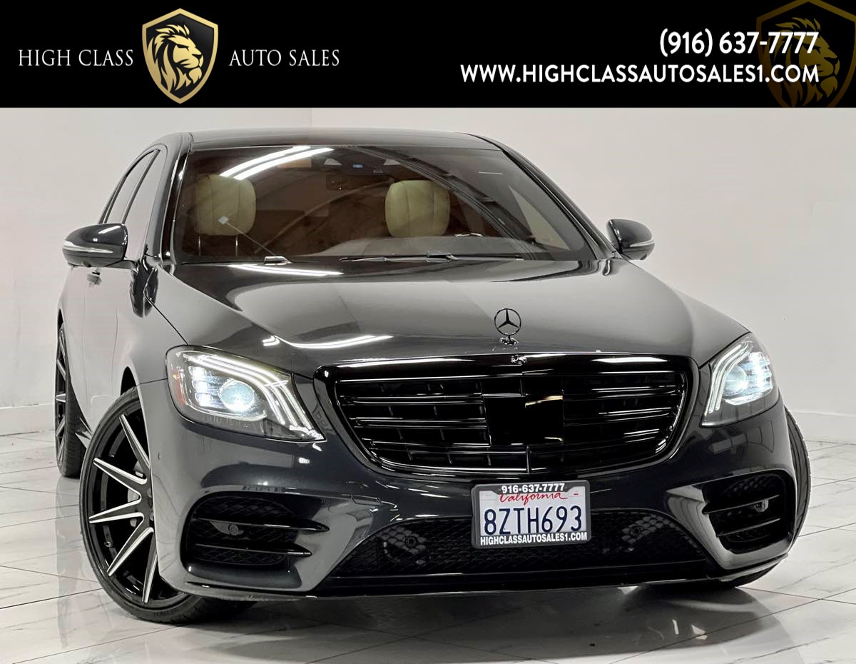 Sold 2018 Mercedes-Benz S 560 Sedan in Rancho Cordova