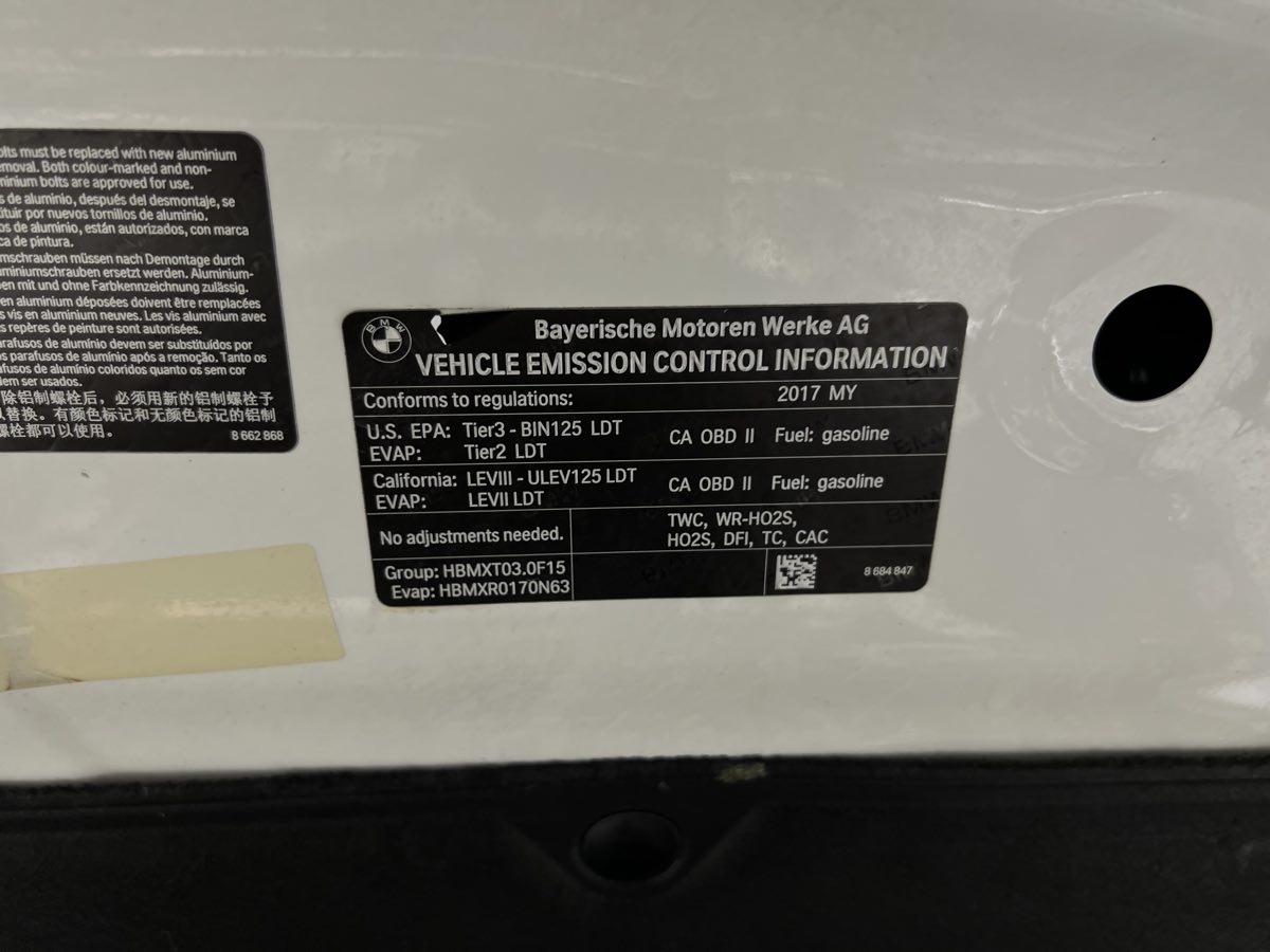 Sold 2017 BMW X5 sDrive35i in Rancho Cordova