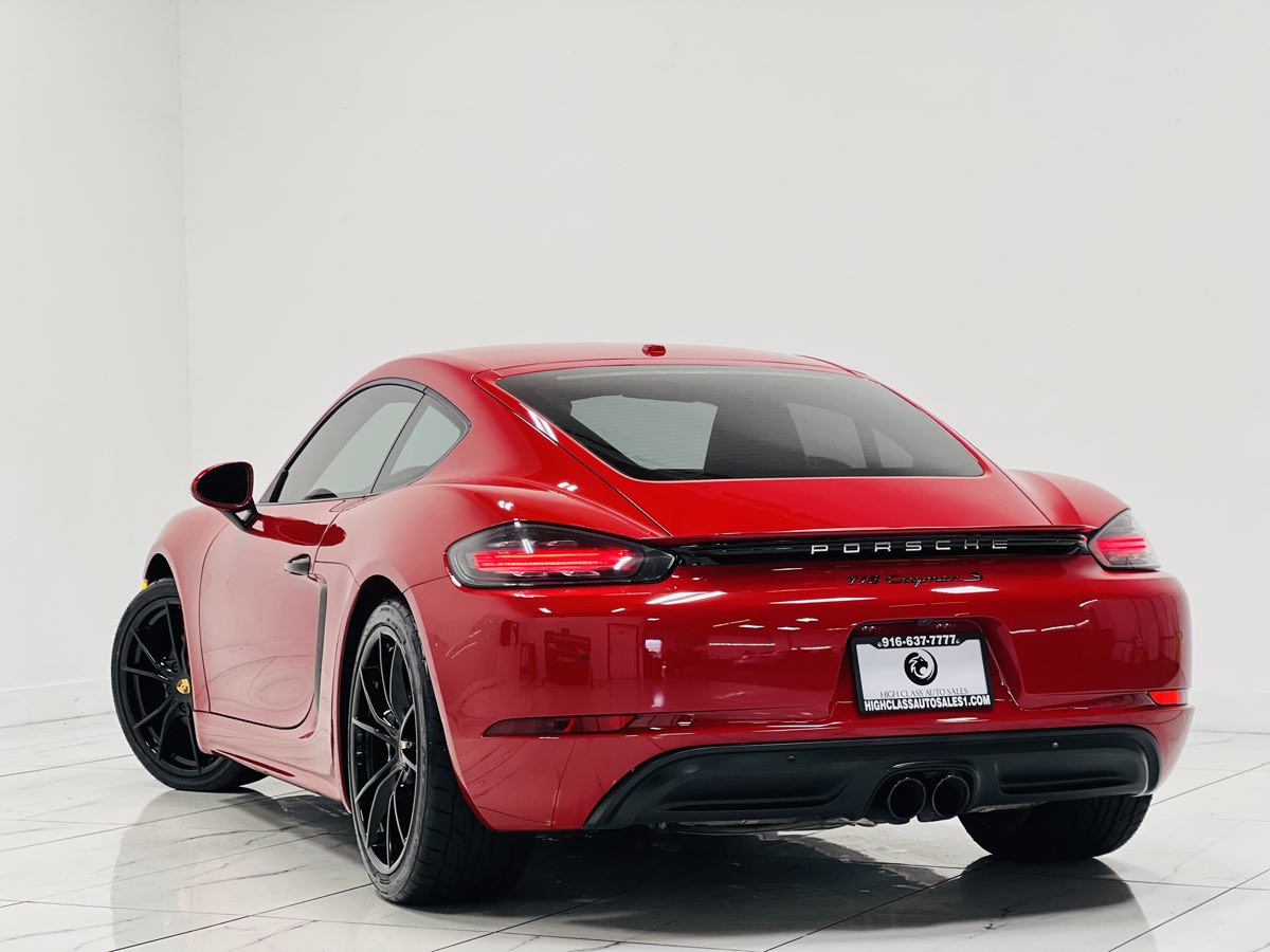 Sold 2018 Porsche 718 Cayman S in Rancho Cordova