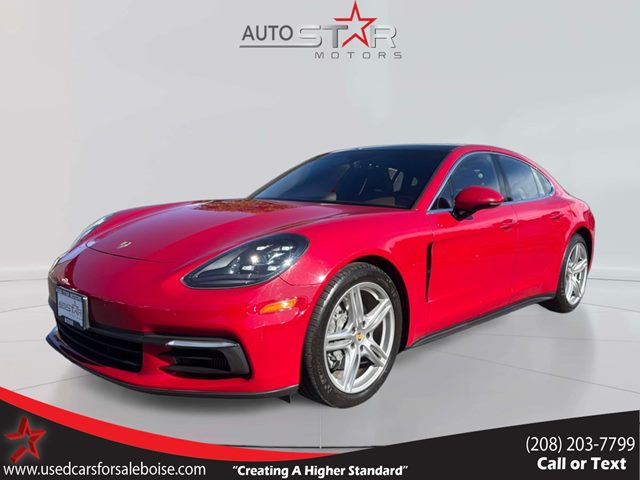 Carmine Red 2018 Porsche Panamera Sedan All-Wheel Drive Automatic
