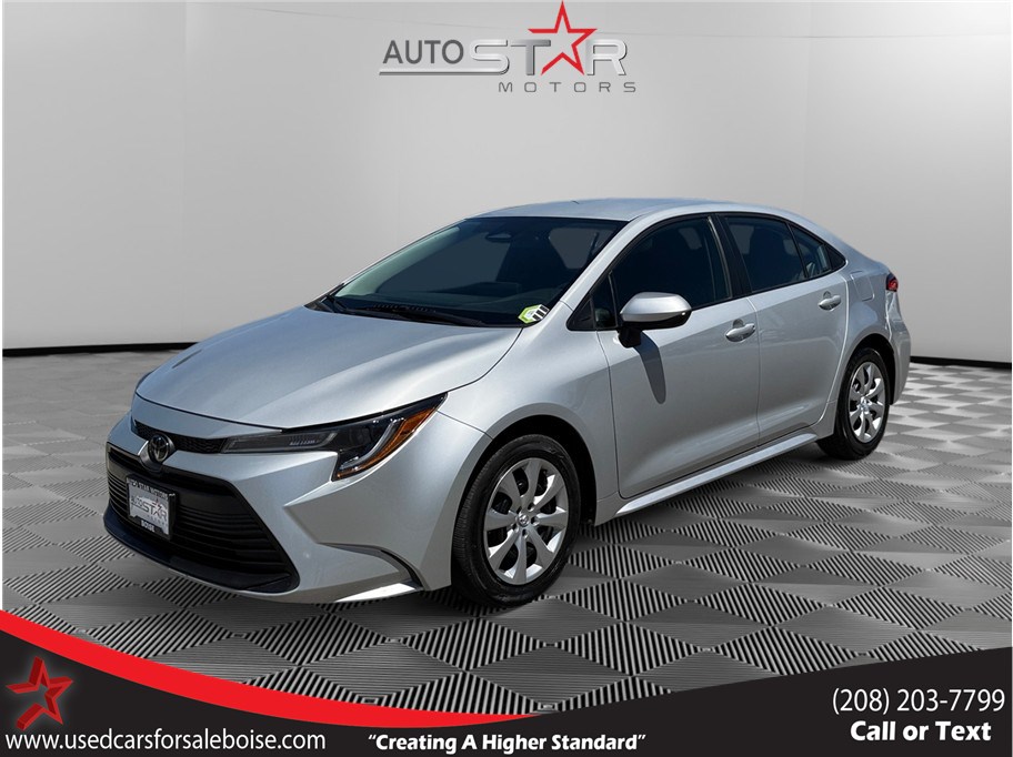 Classic Silver Metallic 2024 Toyota Corolla LE FWD Sedan Front-Wheel Drive Automatic