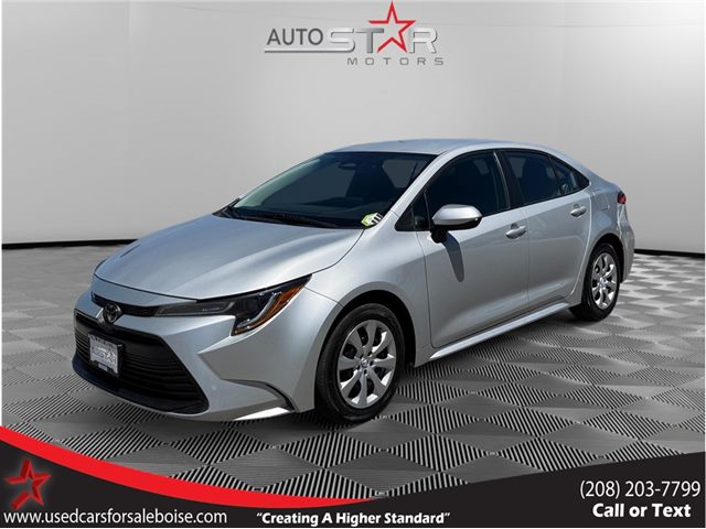 Classic Silver Metallic 2024 Toyota Corolla LE FWD Sedan Front-Wheel Drive Automatic