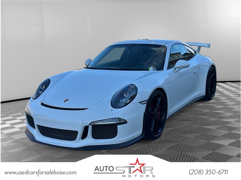 White 2014 Porsche 911 Coupe Rear-Wheel Drive Automatic