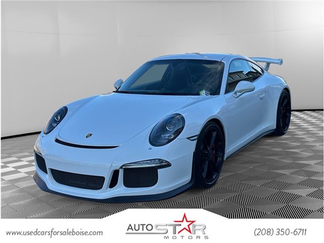 White 2014 Porsche 911 Coupe Rear-Wheel Drive Automatic