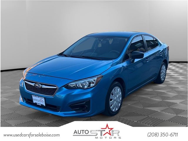 Island Blue Pearl 2019 Subaru Impreza Sedan All-Wheel Drive Automatic