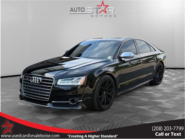 Mythos Black Metallic 2016 Audi S8 Sedan All-Wheel Drive Automatic