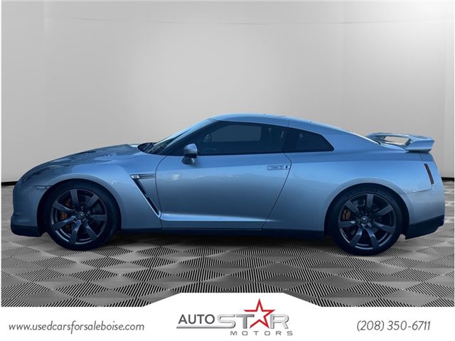 Super Silver 2009 Nissan GT-R Coupe All-Wheel Drive Automatic