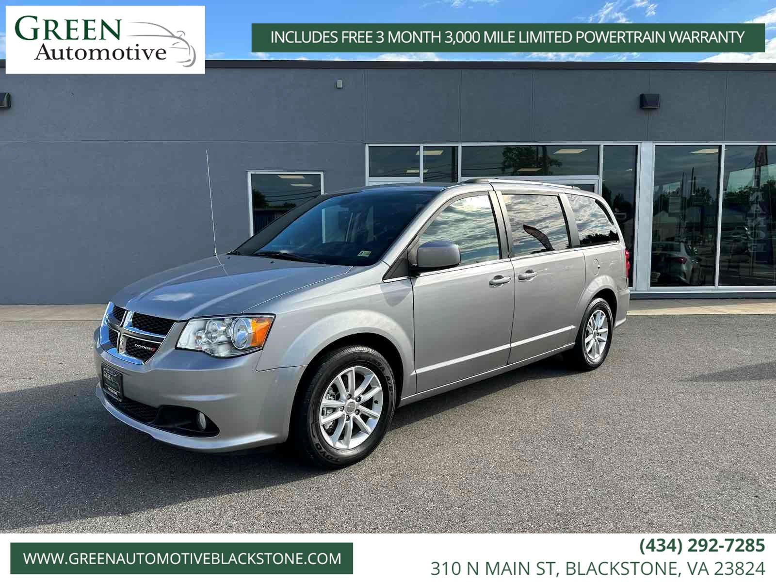 Sold 2019 Dodge Grand Caravan SXT in Blackstone - Main Image