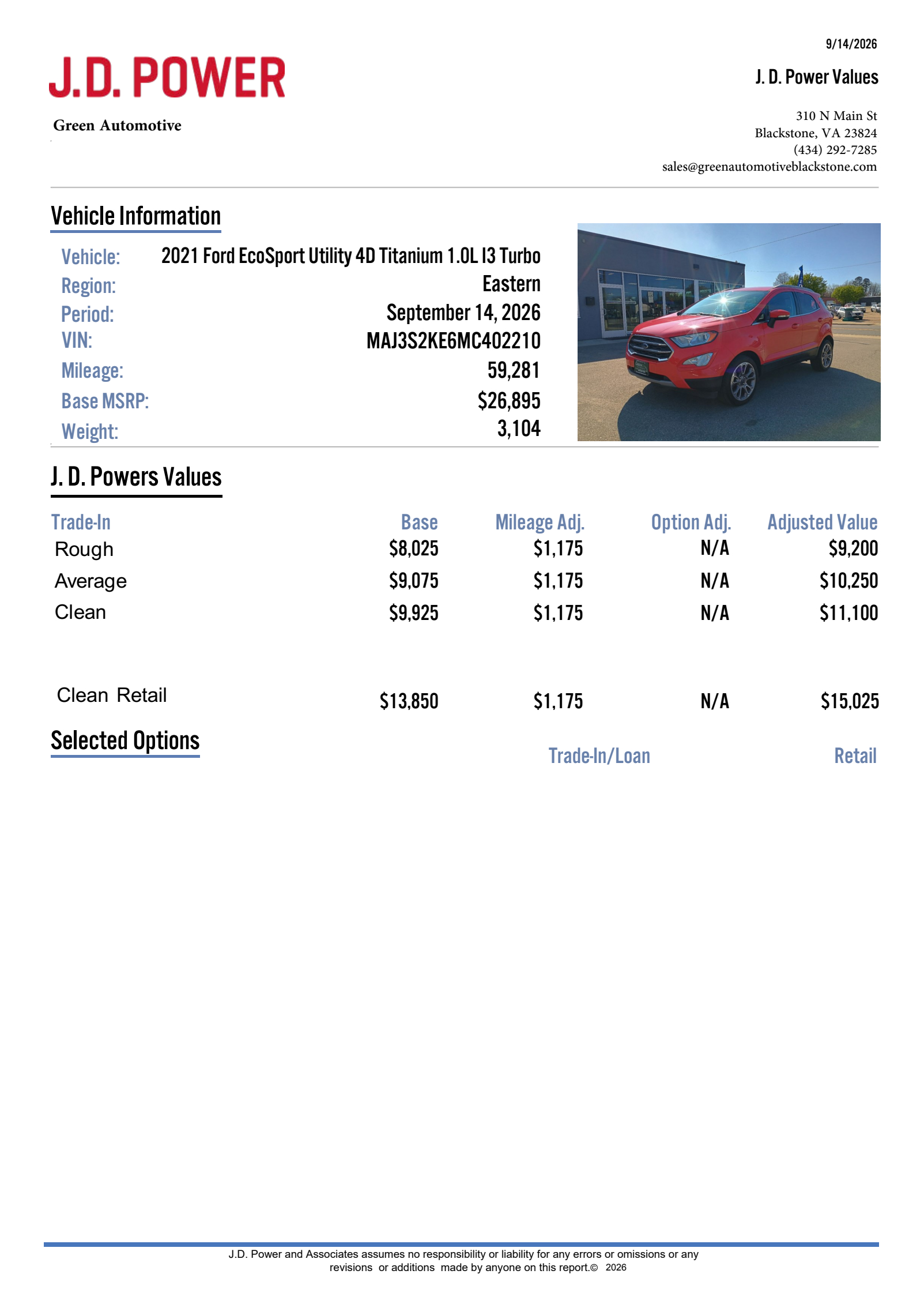 2021 Ford EcoSport Titanium - Photo 7
