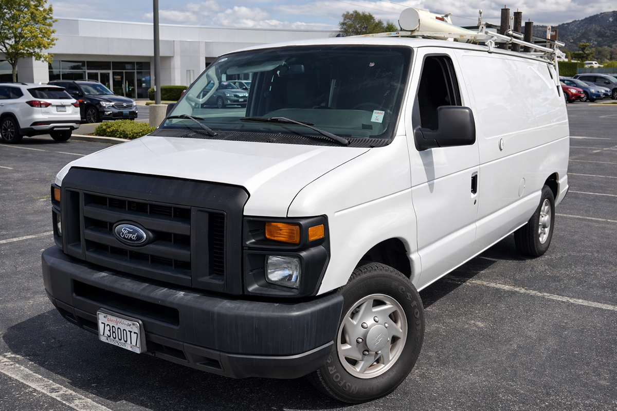 2010 Ford Econoline Cargo Van CNG Commercial