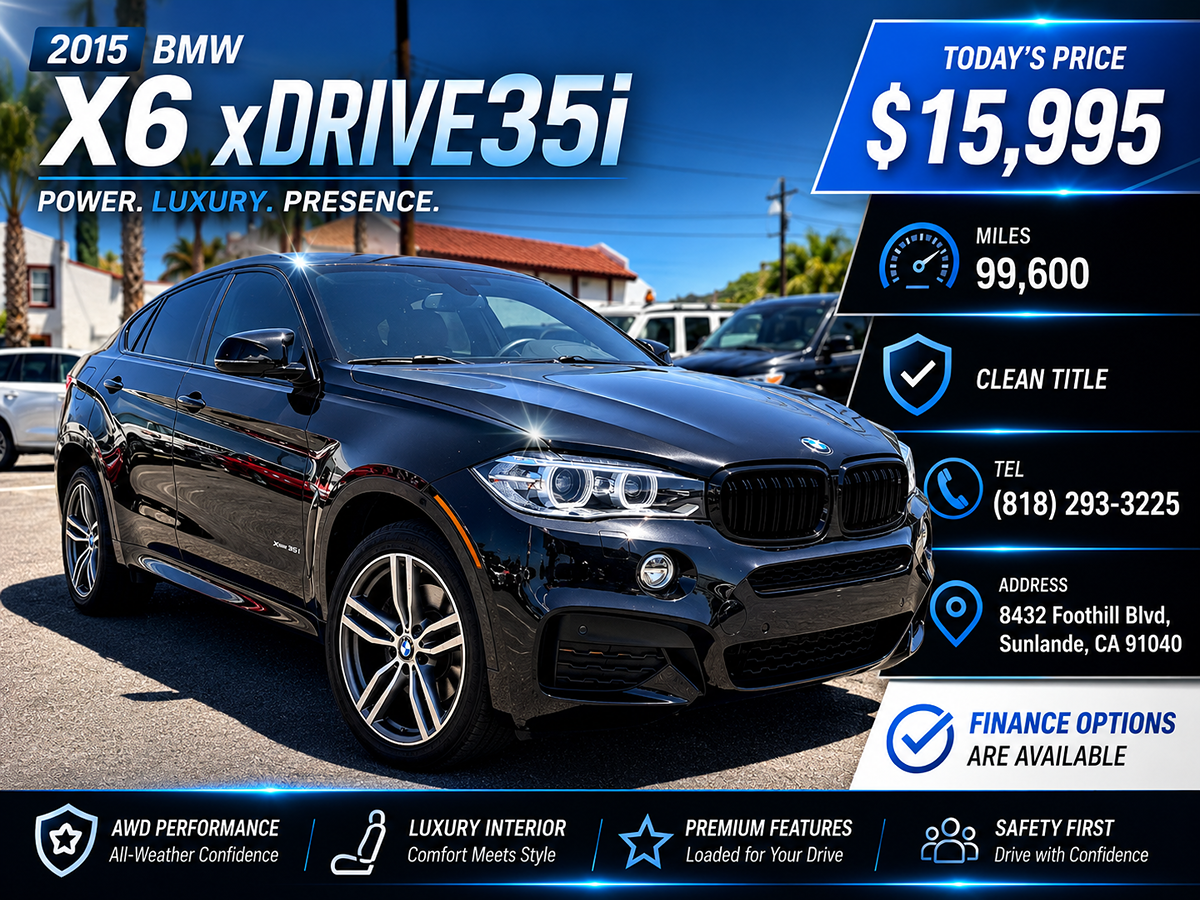 2015 BMW X6 xDrive35i's photo