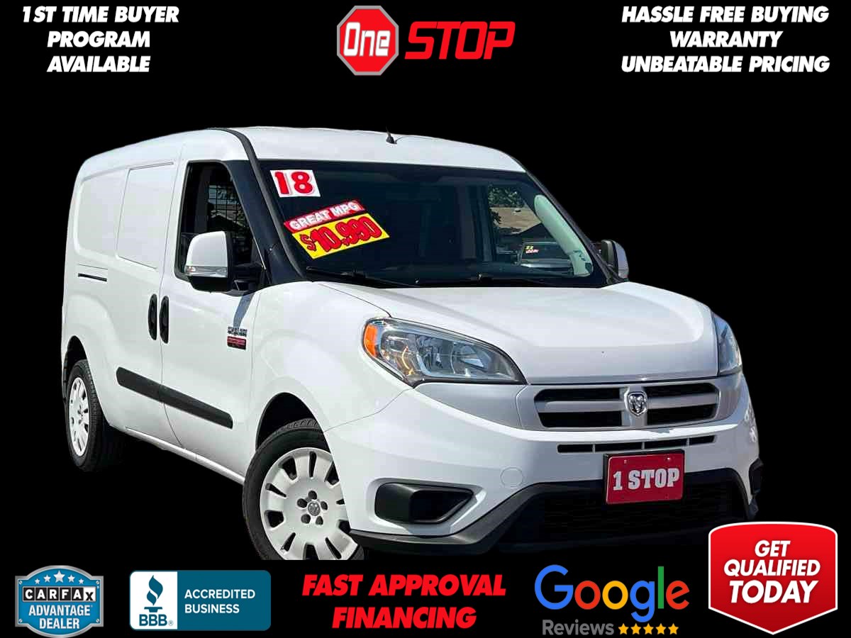 2018 Ram Promaster City Tradesman Slt Cargo Van Used 2018 Ram