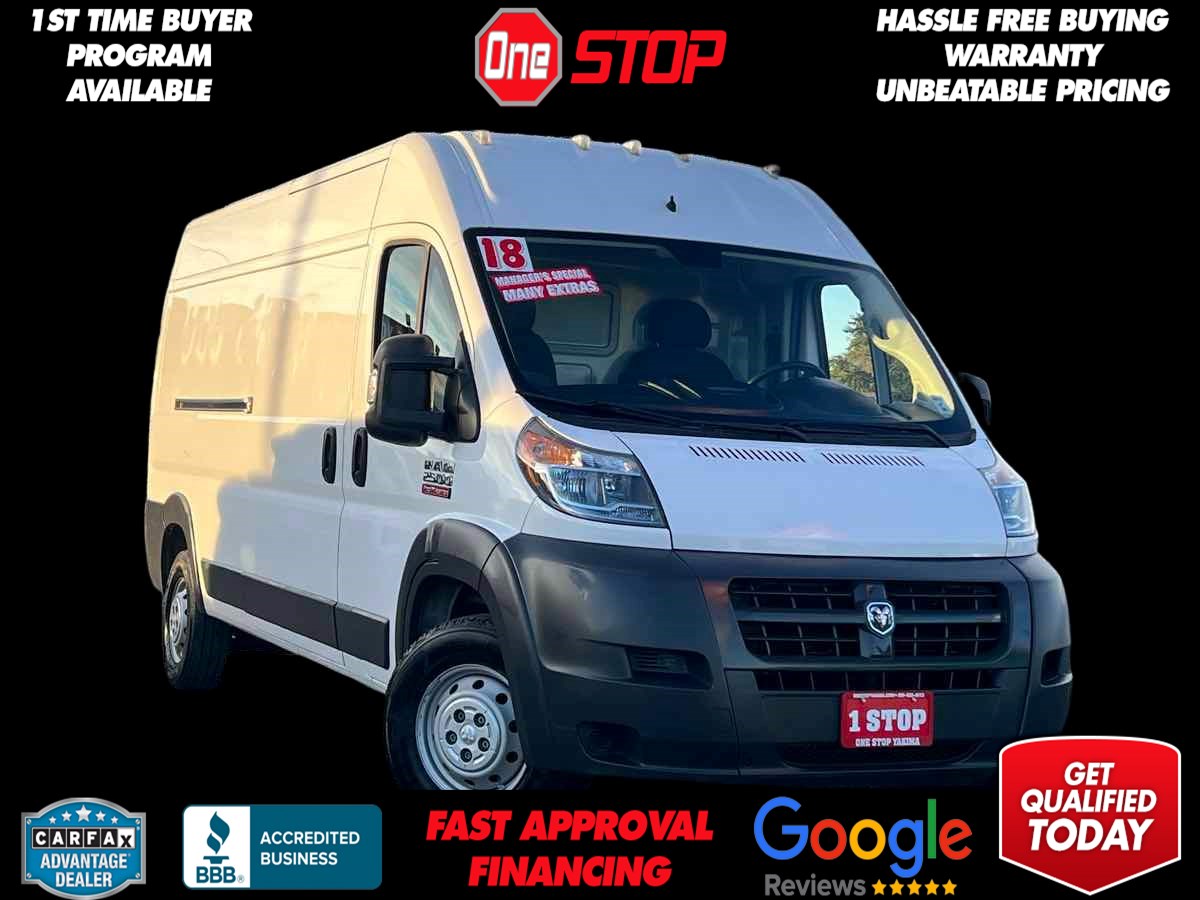 2018 Ram ProMaster Cargo Van 