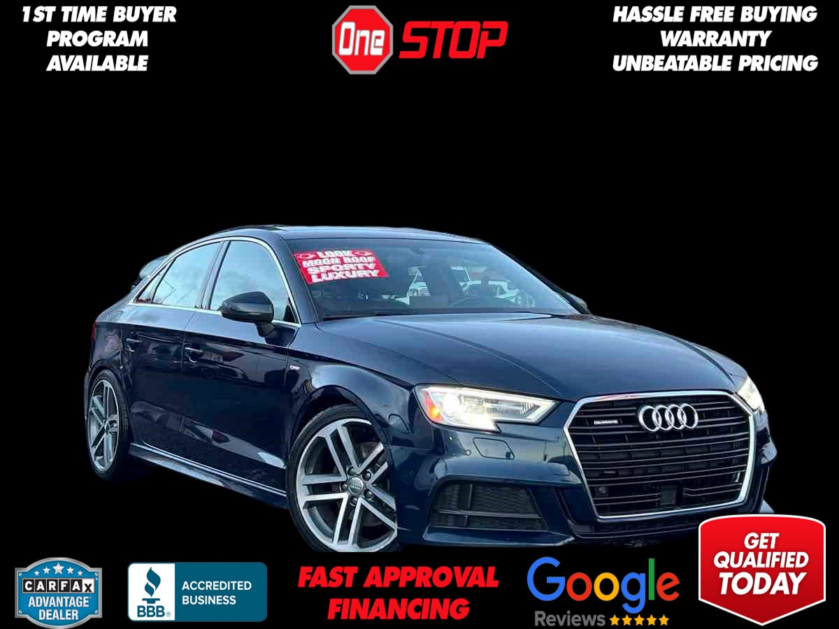 2018 Audi A3 Sedan Premium Plus