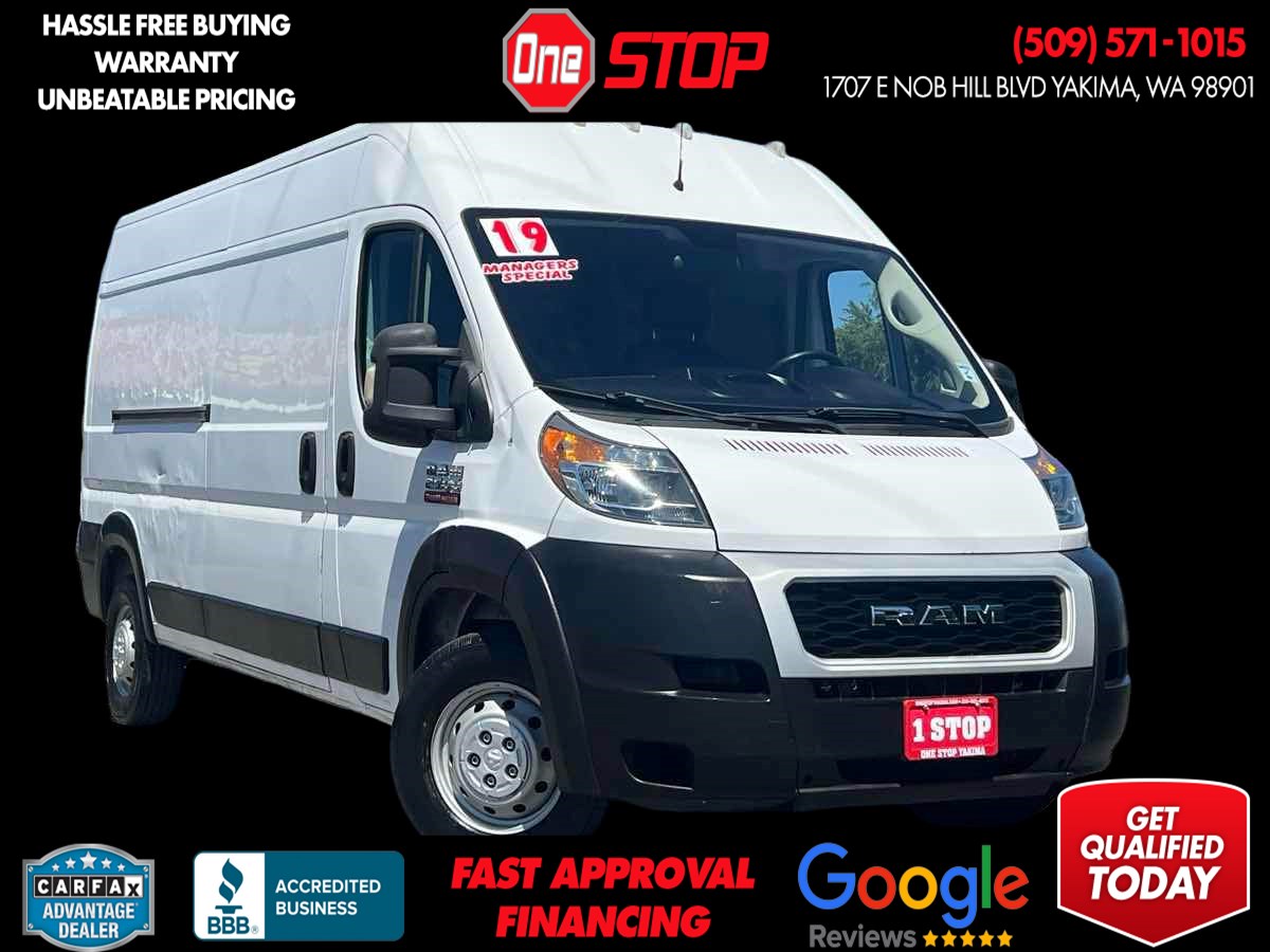 2019 Ram ProMaster Cargo Van 