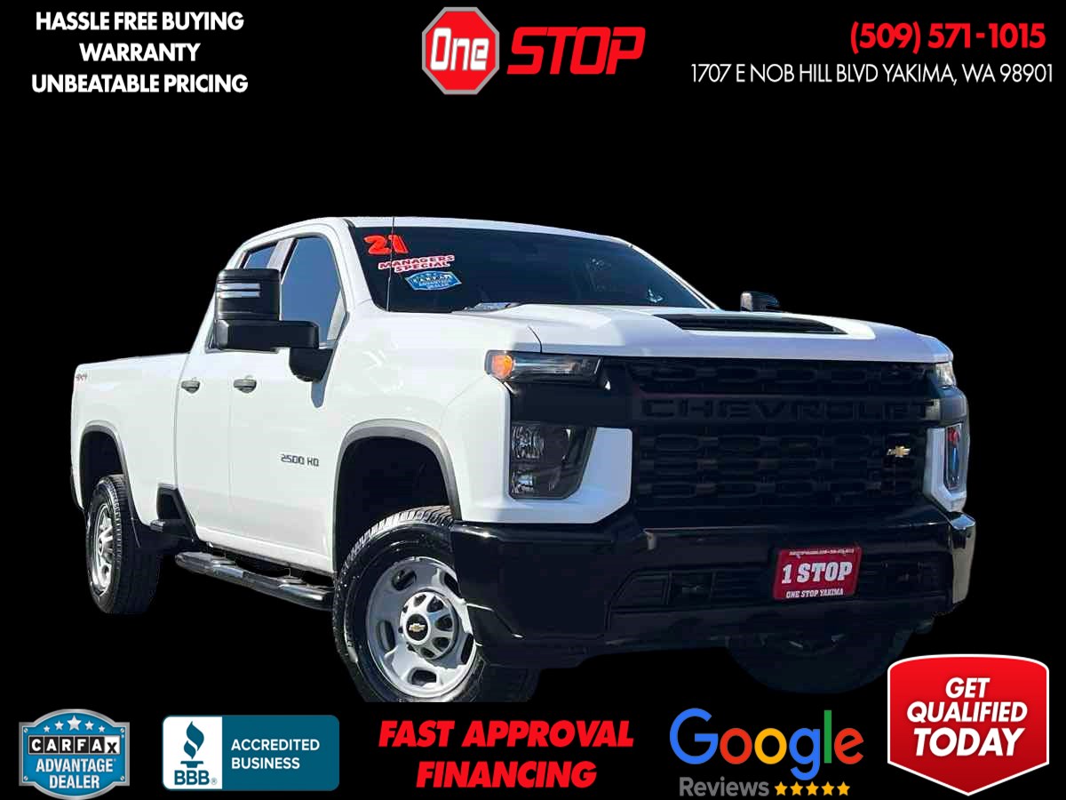 2021 Chevrolet Silverado HD Work Truck 4WD Double Cab Standard Box's photo