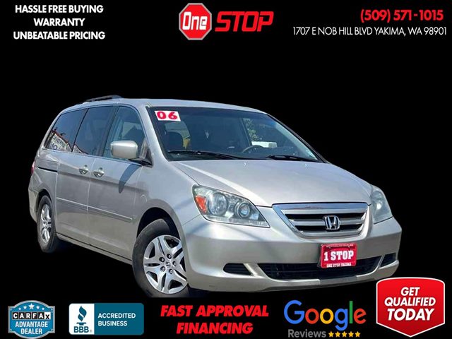 Silver Pearl Metallic 2006 Honda Odyssey Minivan Front-Wheel Drive Automatic