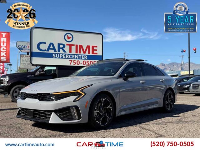 Wolf Gray 2025 Kia K5 Sedan Front-Wheel Drive Automatic