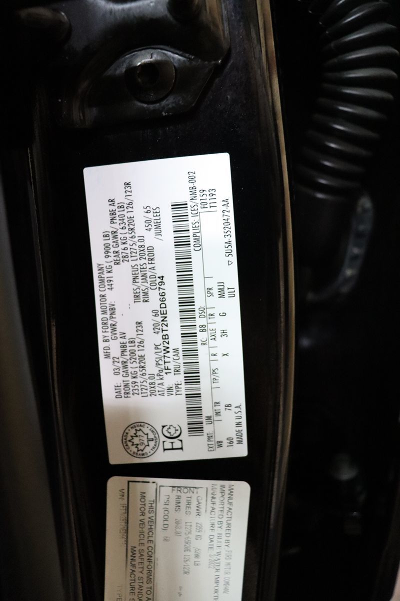 Sold 2022 Ford Super Duty F-250 SRW Platinum in Georgetown