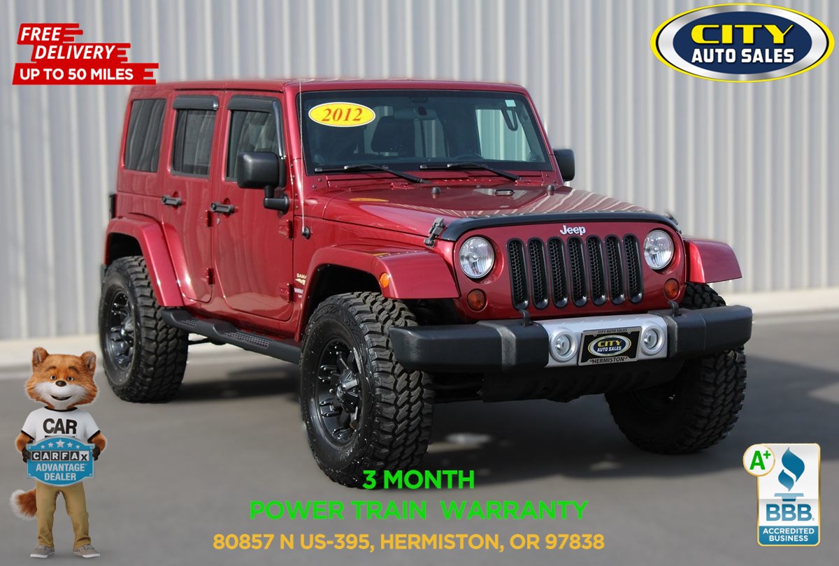 2012 Jeep Wrangler Unlimited Sahara