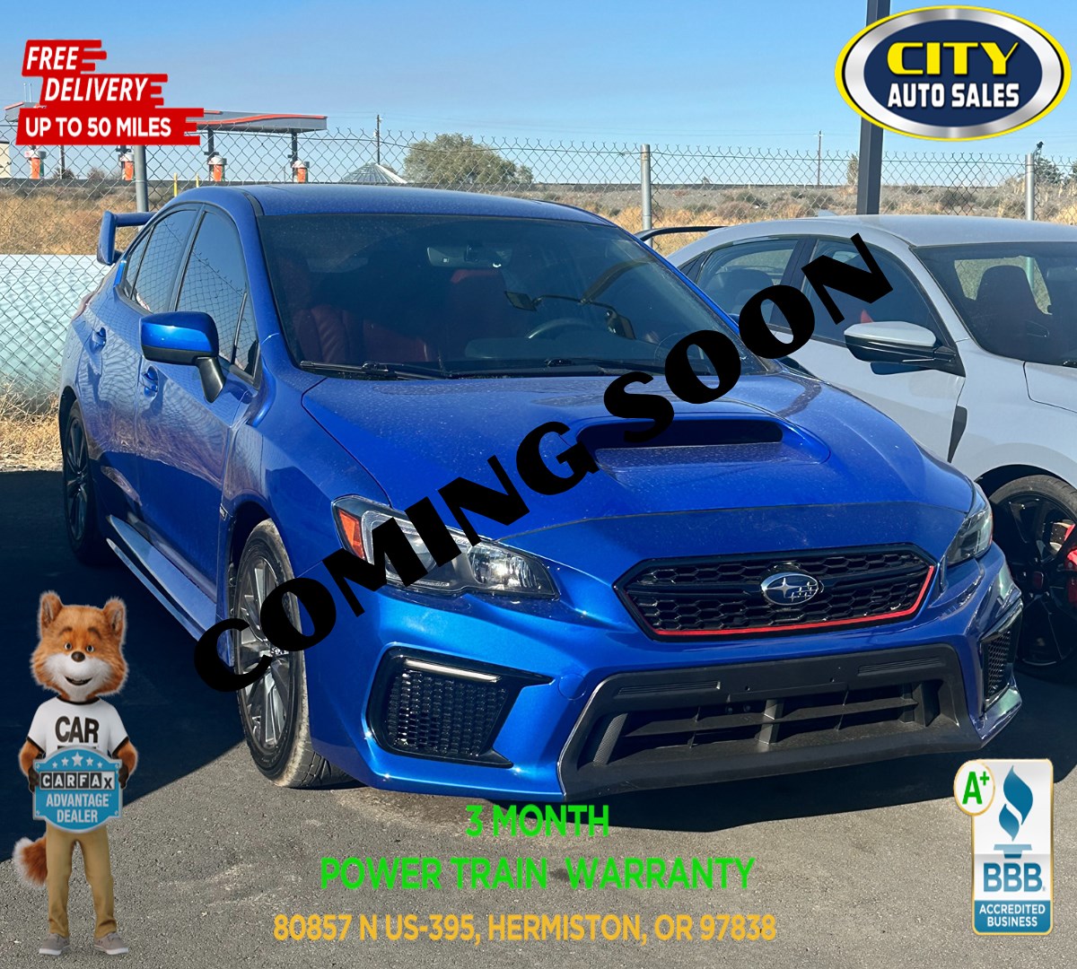 2019 Subaru WRX
