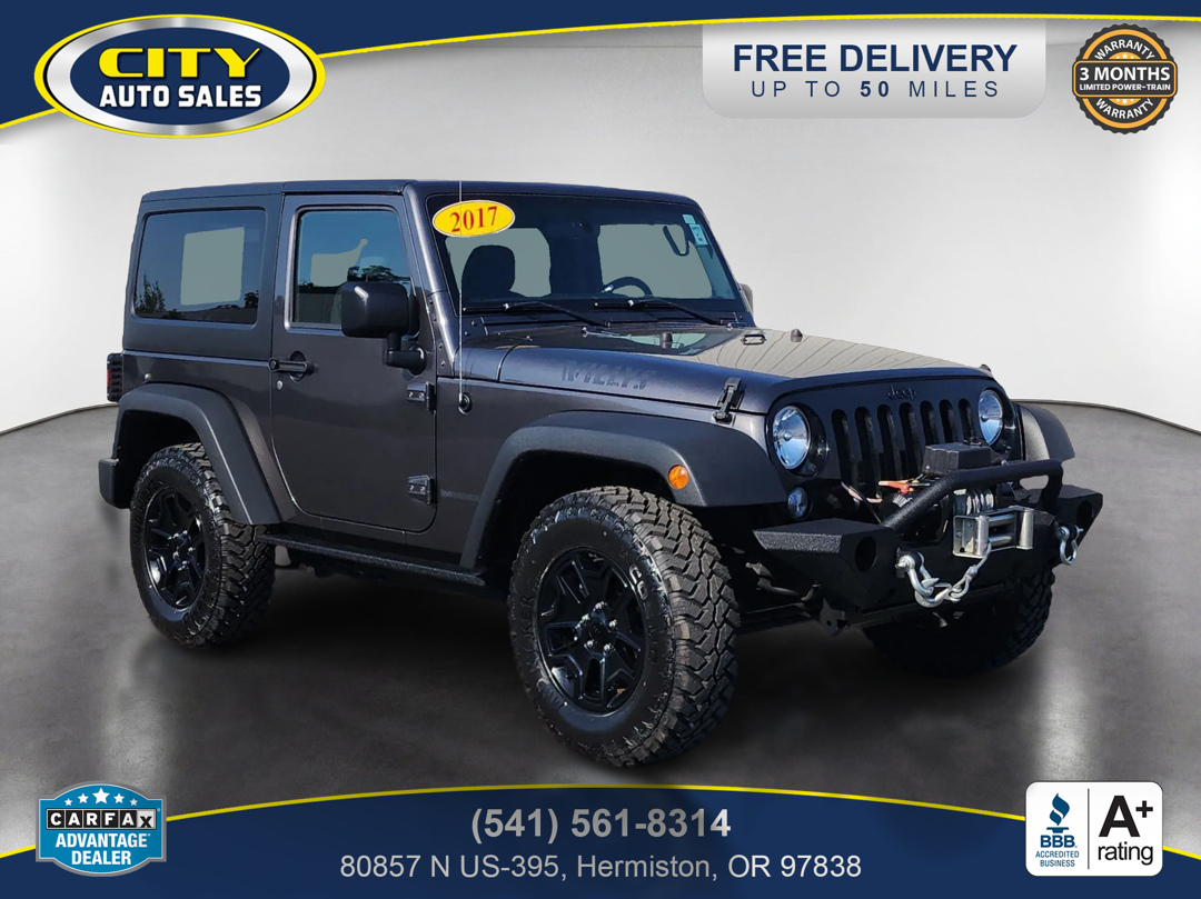 2017 Jeep Wrangler Willys Wheeler