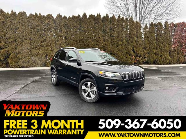 Billet Silver Metallic Clearcoat 2021 Jeep Cherokee Limited 4WD SUV / Crossover Four-Wheel Drive Automatic