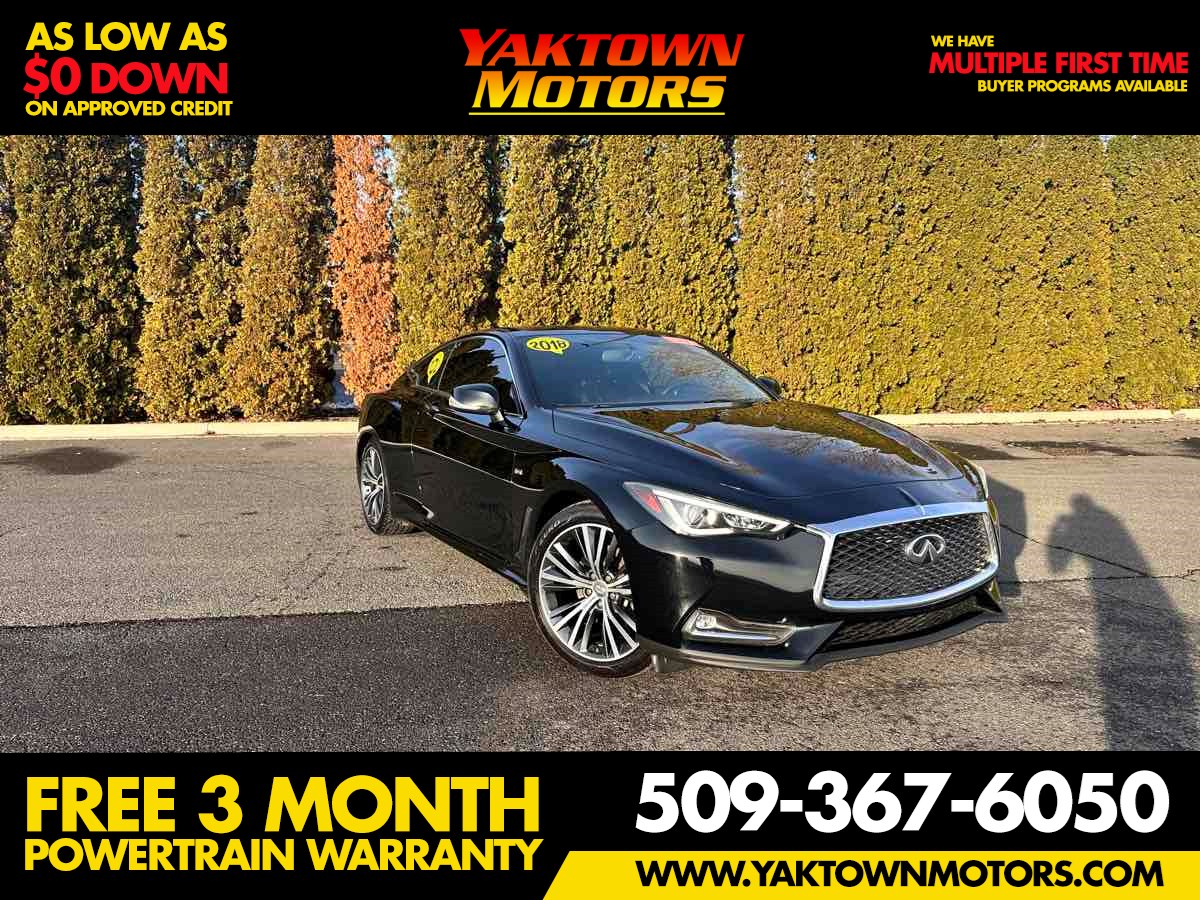 2018 INFINITI Q60 3.0t LUXE